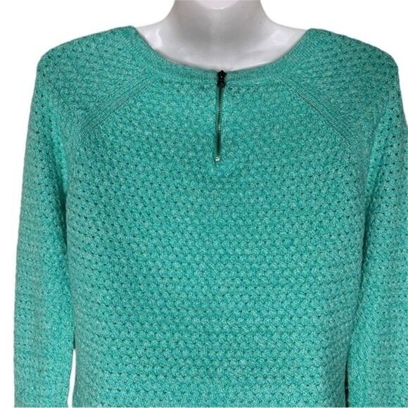 American Eagle Outfitters Teal Crew Neck Sweater M - Picture 5 of 8